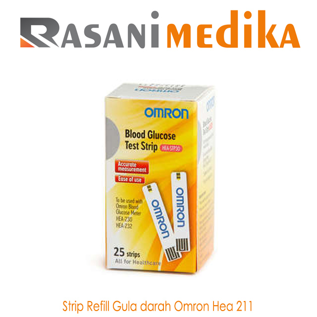 Strip Refill Gula darah Omron Hea 211