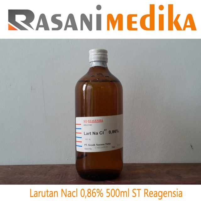 Larutan Nacl 0,86% 500ml ST Reagensia