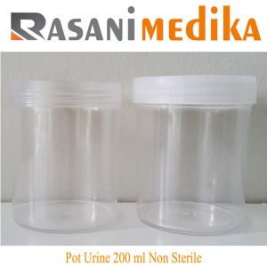 Pot Urine 200 ml Non Sterile