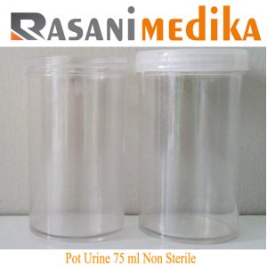 Pot Urine 75 ml Non Sterile