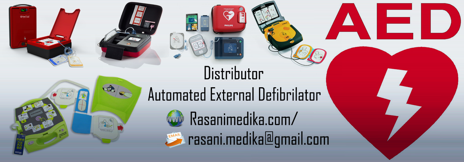 Distributor Resmi Automated External Defibrilator (AED) Jakarta