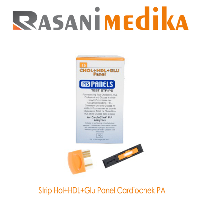 Strip Hol+HDL+Glu Panel Cardiochek PA