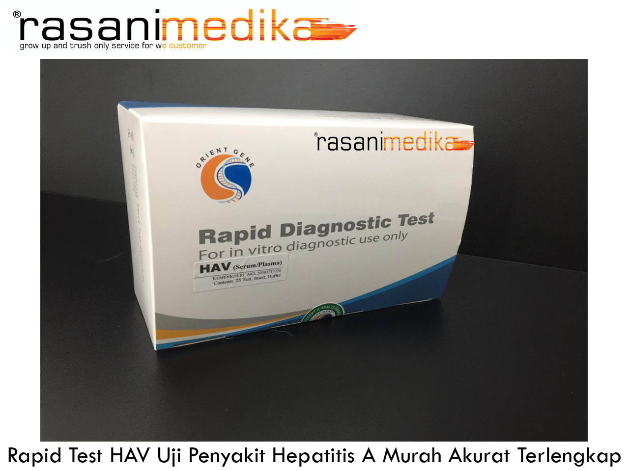 Rapid Test HAV Uji Penyakit Hepatitis A Murah Akurat Terlengkap