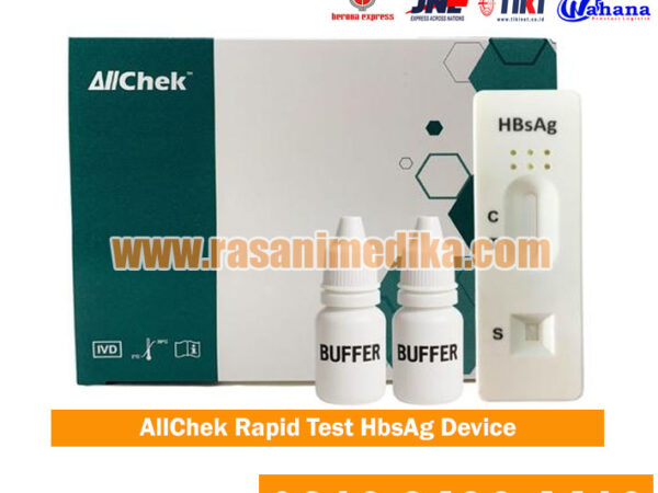 AllChek HBsAg Rapid Diagnostic Device – alat uji cepat Hepatitis B (HBsAg) akurat untuk deteksi dini infeksi virus Hepatitis B di laboratorium dan klinik