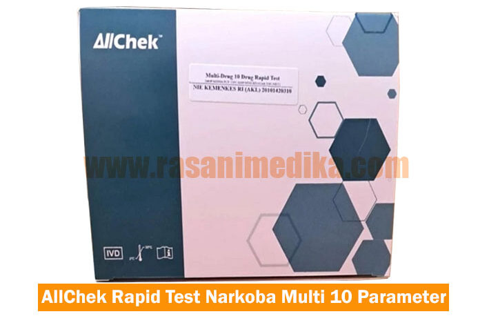 AllChek Rapid Test Narkoba Multi 10 Parameter Original – alat uji zat terlarang hasil cepat dan akurat untuk pemeriksaan narkotika dan psikotropika AMP, MOP, COC, MTD, THC, MDMA, PCP, SOMA, BZO.