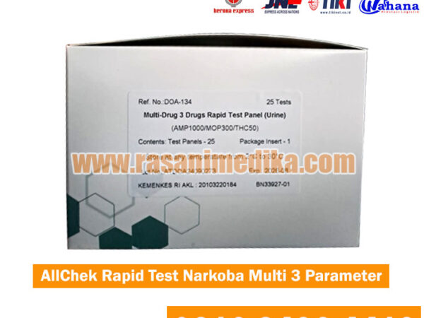 AllChek Rapid Test Narkoba Multi 3 Parameter AMP MOP THC – Tes Narkoba Cepat dan Akurat dari Rasanimedika