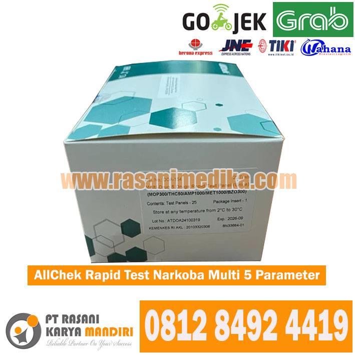 AllChek Rapid Test Narkoba Multi 5 Parameter AMP MOP THC MET BZO – Tes Narkoba Cepat & Akurat dari rasanimedika